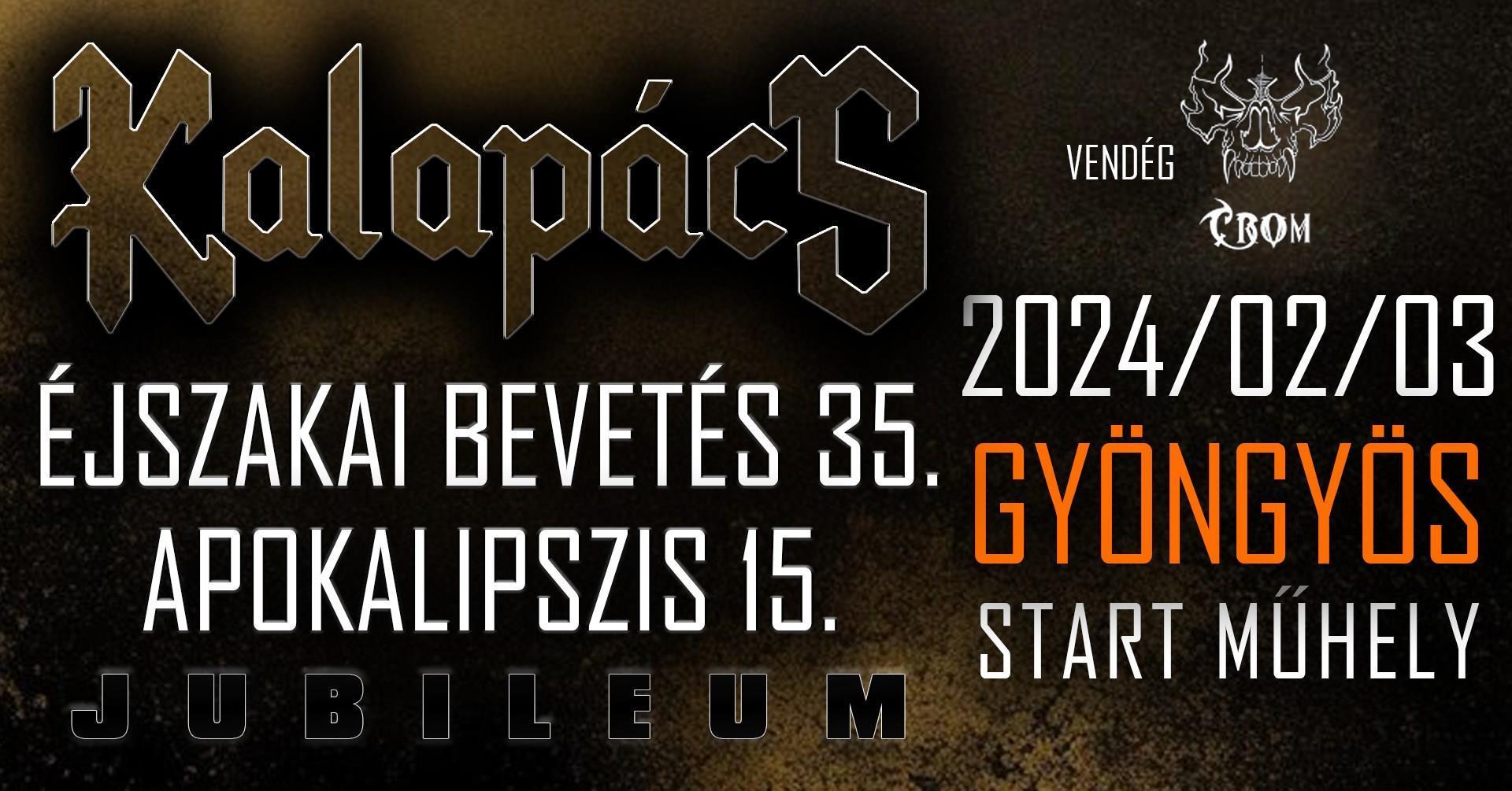 Kalapács, Crom koncert Gyöngyös