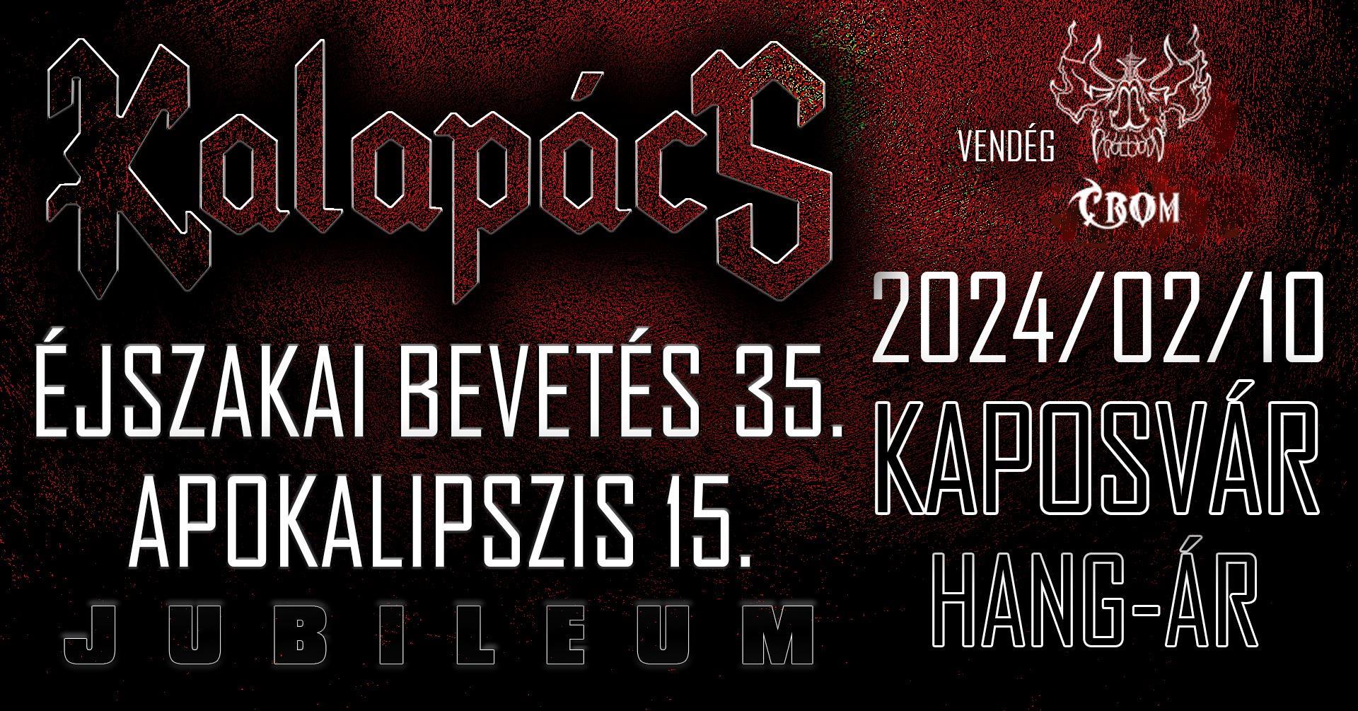 Kalapács - Crom Koncert - Kaposvár