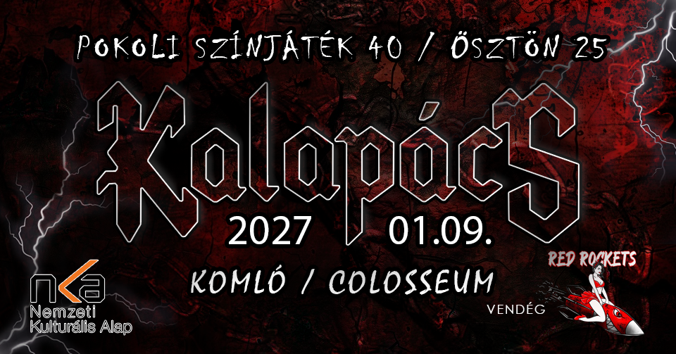 Komló - Kalapács, Red Rockets koncert