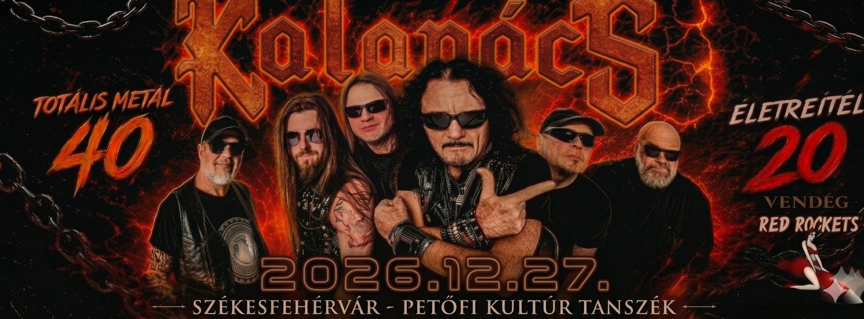 Székesfehérvár - Kalapács, Red Rockets koncert